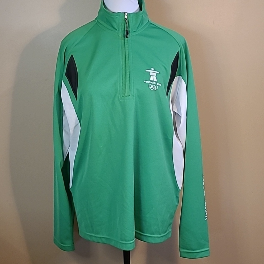 SUNICE Vancouver 2010 Winter Olympics Lightweight 1/4 Zip Jacket - Picture 2 of 15